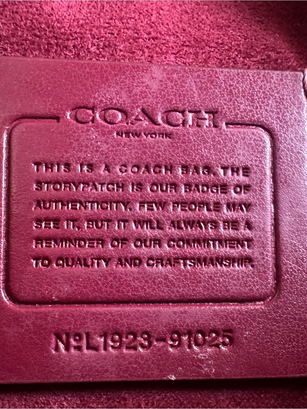 Coach Beat Whipstitch Pebble Leather Shoulder Bag Light Beige Chalk Leather - Picture 5 of 6